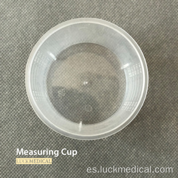 Copa de plástico de plástico graduado cónico 50 ml